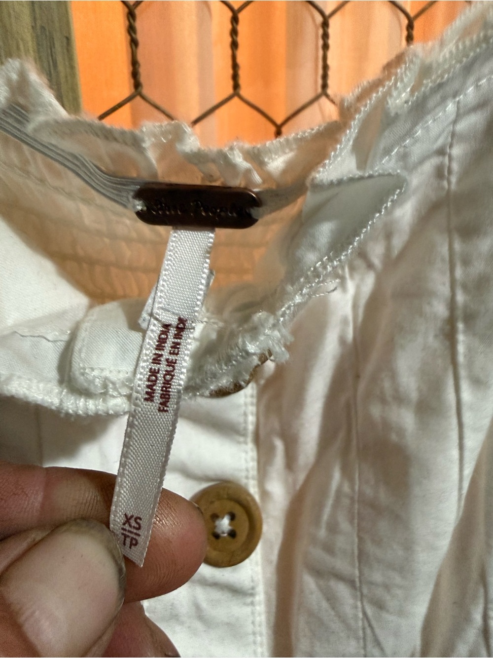 Free People Cream Linen Midi Slip Dress - Picture 3 of 7